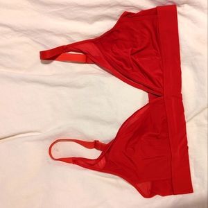 Parade red bralette size L